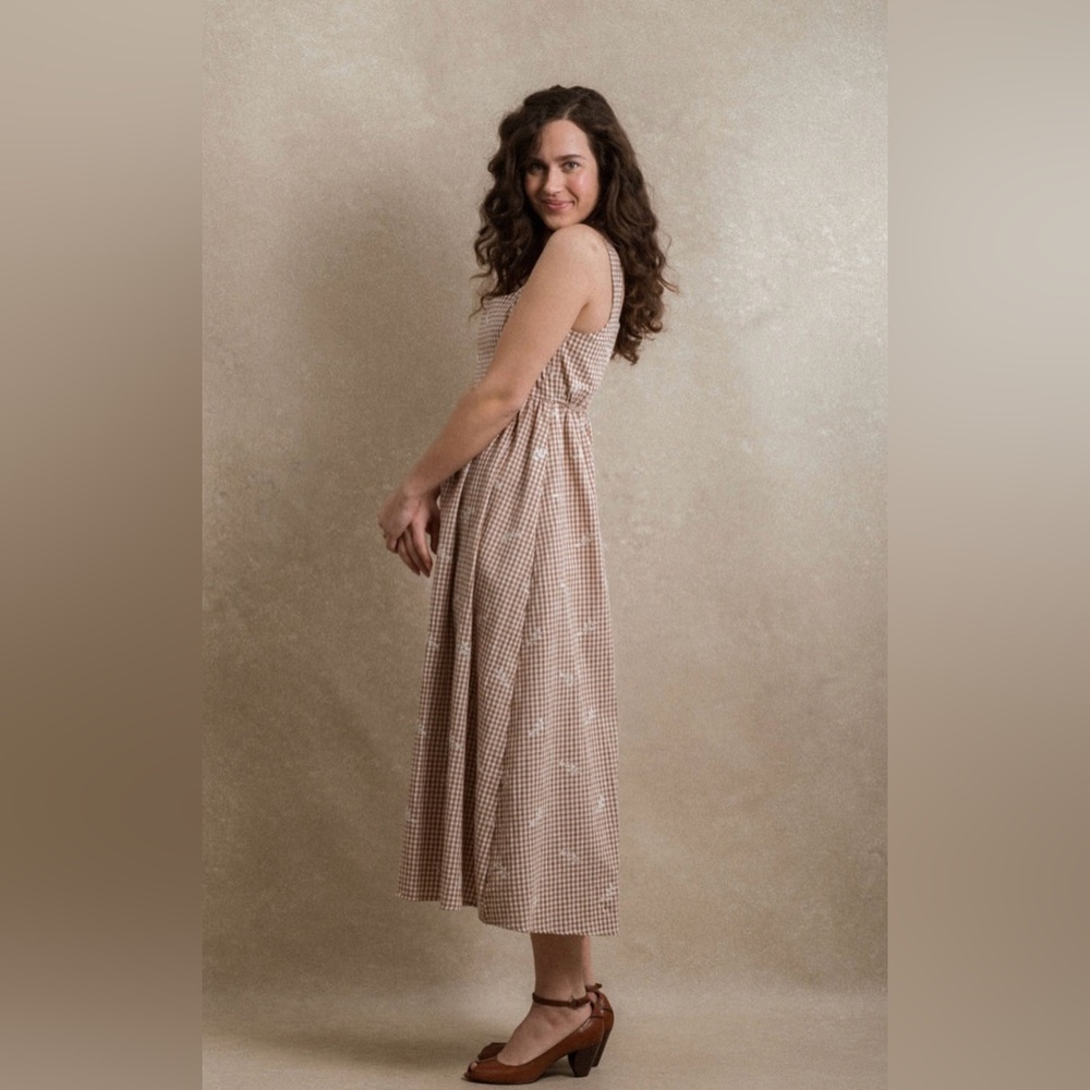 Ravenna dress Neuflora Small gingham dress - Picture 5 of 14